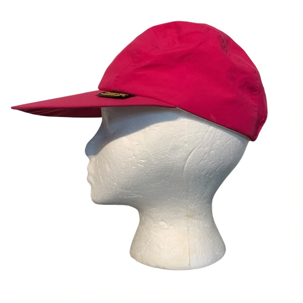 Vintage Eddie Bauer Gore-Tex Duck Bill Hat Hot Pink USA Made OS